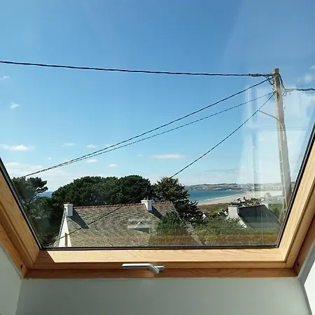 Ti Igwan I Maison A 450M De La Mer Plomodiern Extérieur photo